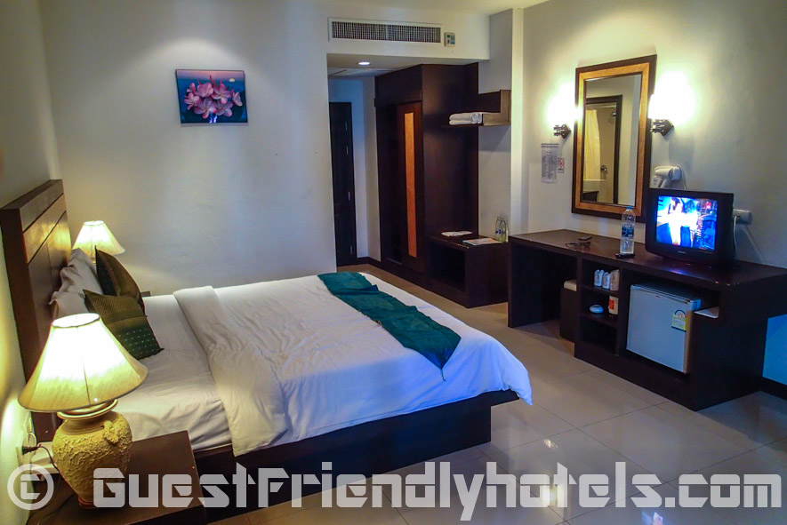 The Standard room at the Amata Resort in Phuket