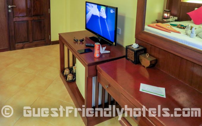 Amenities found in the superior category rooms in Samui Sense Beach Resort