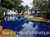 Swimming pool and bar at Sand Sea Resort & Spa