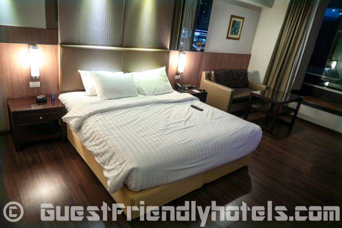Nice big bed in rooms