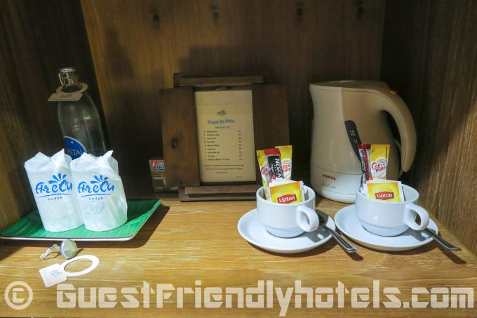 Coffee and tea-making facilities