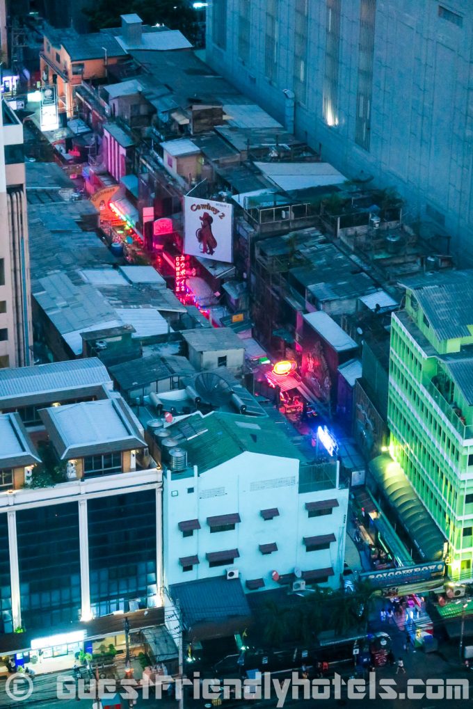 Overlooking Soi Cowboy from my window