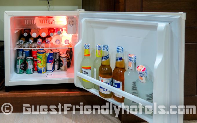 Small but well packed minibar